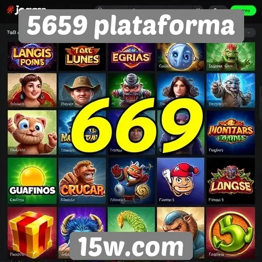 A diversidade de jogos disponíveis na 5659 plataforma